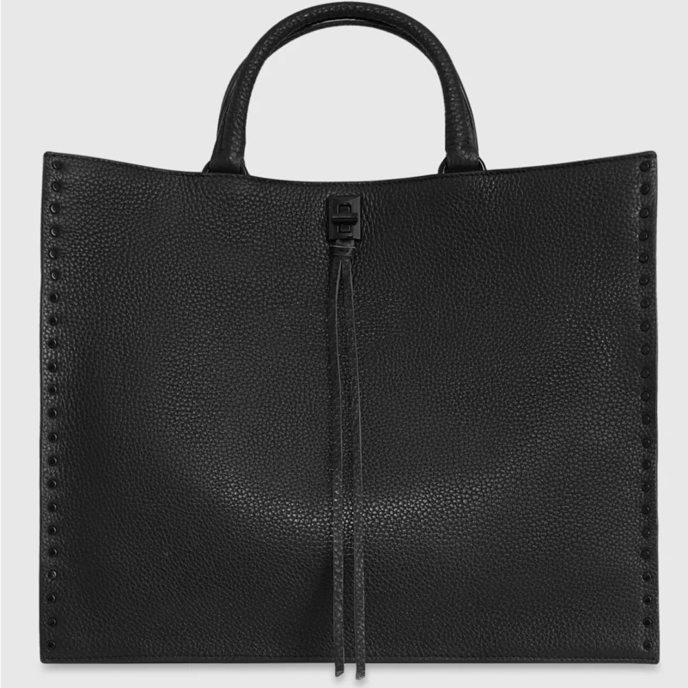 Elegant Black Tote Bag